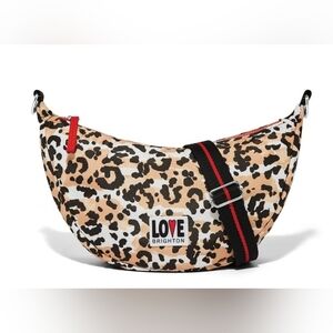 Brighton NWT Spotted Love Leopard Swing Bag